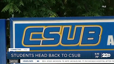 Students head back to CSUB