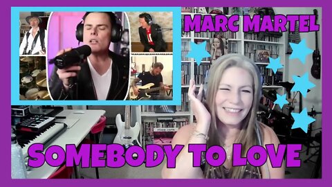 Freddie-Oops MARC MARTEL Reaction SOMEBODY TO LOVE TSEL reacts Marc Martel Somebody to Love TSEL Jen