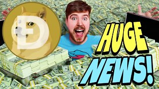 MrBeast HUGE Dogecoin News!!!