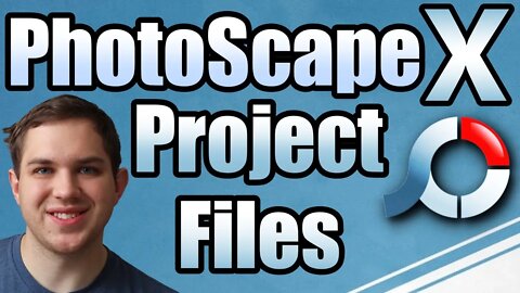 How To Save Project Files In PhotoScape X