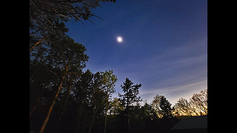 Total Solar Eclipse over The Mountain (Monday, April 8th, 2024)