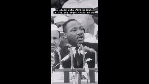 What did Martin Luther King think about Israel?