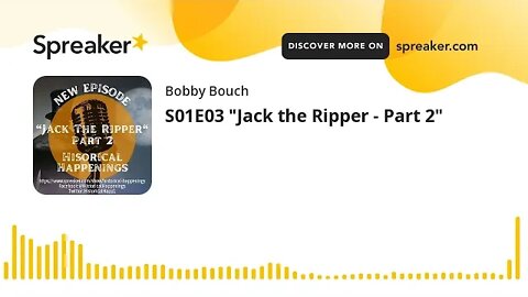 S01E03 "Jack the Ripper - Part 2"