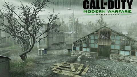 Call of Duty Modern Warfare Remastered Multiplayer Map Downpour Gameplay