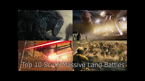 10 [EPIC] Sci-Fi massive land battles movie scenes (Non-Marvel or DC)