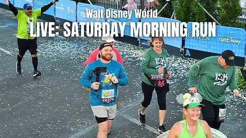 🔴 LIVE: Walt Disney World Saturday morning rundisney 10k