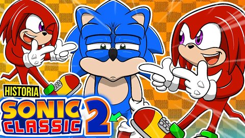 SONIC CLASSIC 2 - NOVO HEROI é o KNUCKLES ?!🤩| Rk Play