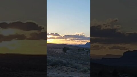 On a hill overlooking Lake Powell