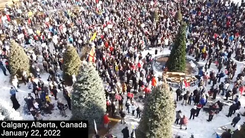 Enormous Freedom Rally in Calgary!