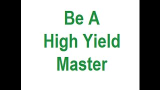 High Yield Master