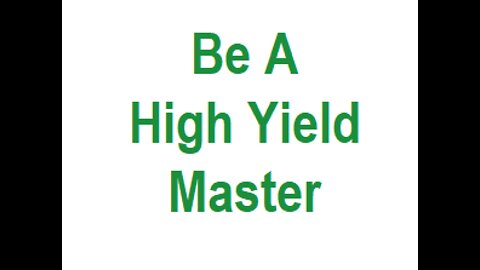 High Yield Master