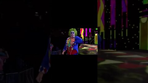 Doink The Clown Offical Entrace WWE 2k22 #shorts