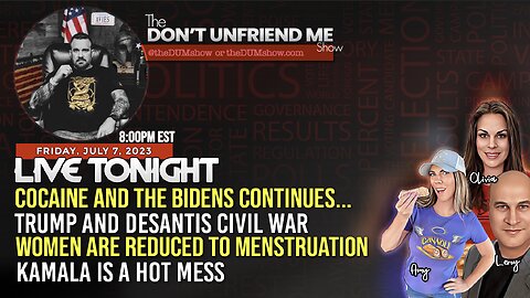 Tonight 8PM Eastern: The Don’t Unfriend Me Show Live!