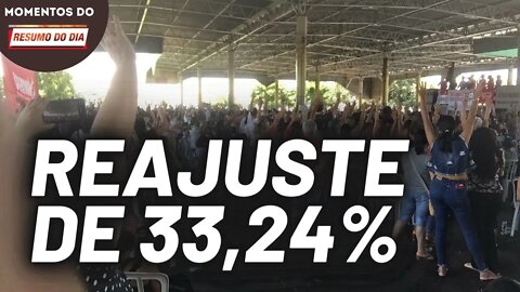 Greve dos professores pelo reajuste de 33,24% | Momentos