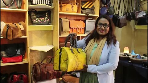 Design by Rubina তে আন্তর্জাতিক বাণিজ্য মেলা ২০২০ এ পাচ্ছেন Pure leather এর পণ্য সামগ্রী । DITF 2020