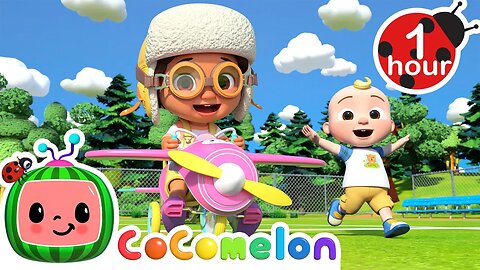 Airplane Song + More Nursery Rhymes & Kids Songs - CoComelon