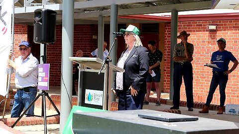 Water protest. Deniliquin. 21/11/23.