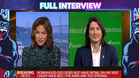 Robinhood CEO Confronted - Ape Nation News, SEC Payment for Order Flow Investigation