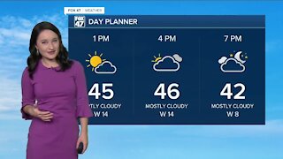 Noon Weather Forecast 11-1