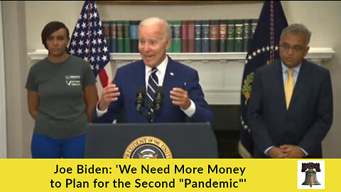 Joe Biden: 'We Need More Money to Plan for the Second "Pandemic"'