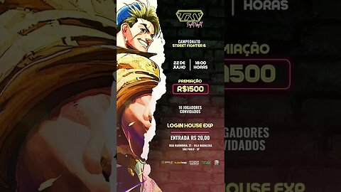 🕹🎮🥊 🏆 O Treta Fight Night é um torneio de Street Fighter 6