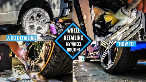 How to PROFESSIONALLY DETAIL Your WHEELS | Wheel Detailing: CC Detailing "It's What I Do"