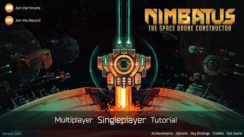 Nimbatus: The Space Drone Constructor - My First look