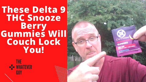 These Delta 9 THC Snooze Berry Gummies Will Couch Lock You!