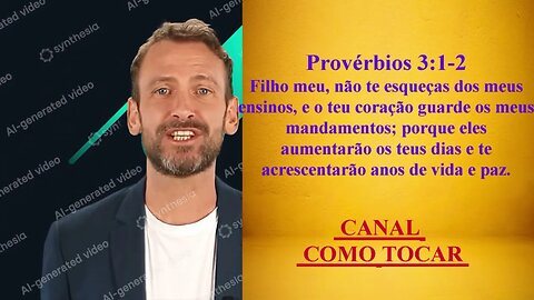 PROVÉRBIOS 3: 1 e 2