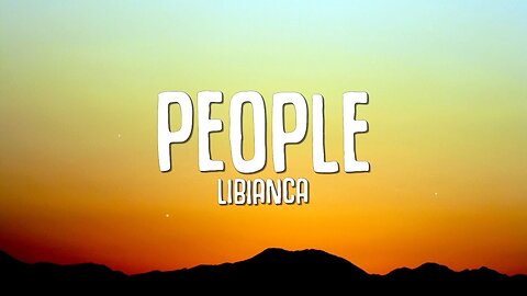 Libianca - People (Lyrics)