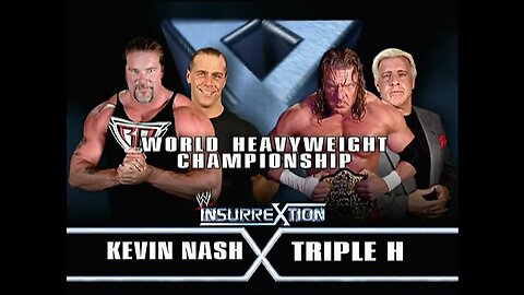 Kevin Nash vs Triple H - Insurrextion 2003 (Full Match)