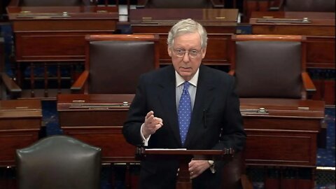 JUST IN: Mitch McConnell Addresses the Senate Floor on Texas.