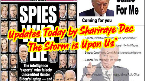 Updates Today by Shariraye Dec - "The Storm is Upon Us"