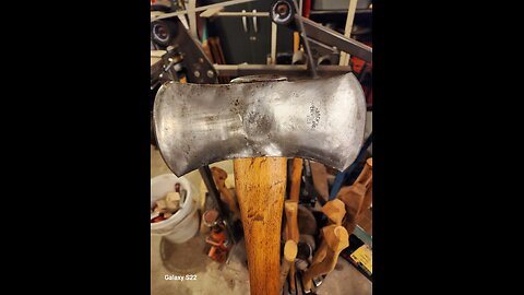 7lbs 1924 Sager Chemical Axe! #Sager #axe ##woodsplitting #handsplittingwood