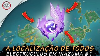 Genshin Impact, A Localização de todos ELECTROCULUS em Inazuma #1 | Super Dica PT-BR