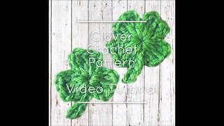 Lucky Clover Crochet Applique: A Touch of Irish Charm