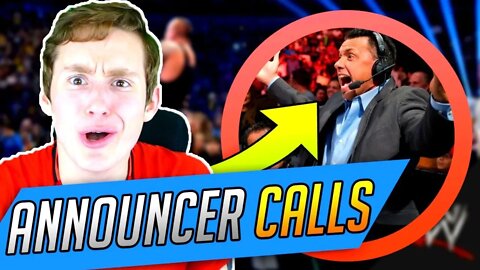 MMA FAN REACTS TO BEST WWE ANNOUNCER CALLS (huge moments...)