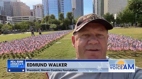 Edmund Walker shares the history of the Flags of Remembrance