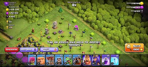 Clash of Clan dead base OP loot