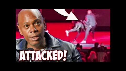 Watch Dave Chappelle Get ATTACKED Onstage - Attacker Faces INSTANT REGRET For It