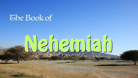 Nehemiah 4 “The Battle Belongs To The Lord”