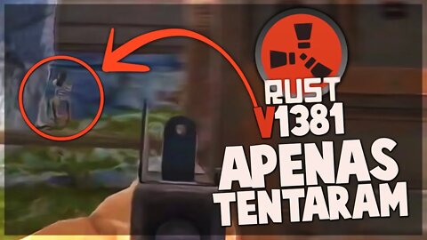 RUST V1381 - RAID NA CAVERNA, TENTARAM DAR COUNTER!!