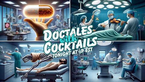 Weekly Doctales with Cocktails!