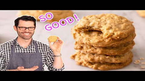 Peanut Butter Oatmeal Cookies with BRIAN!! | Preppy Kitchen