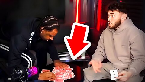 Adin Ross & 21 Savage Play Cards..