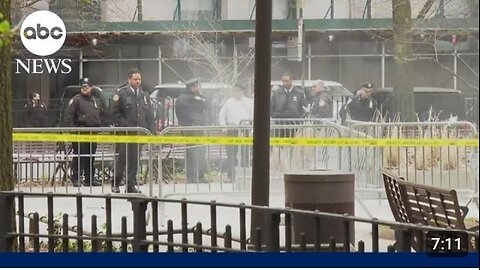 Man sets himself on fire outside New York court as Trump trial was going on