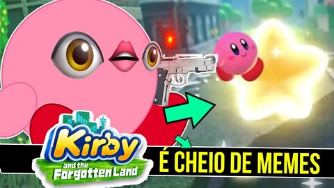 Novo Kirby é cheio de MEMES e Referencias - Kirby And Forgotten land