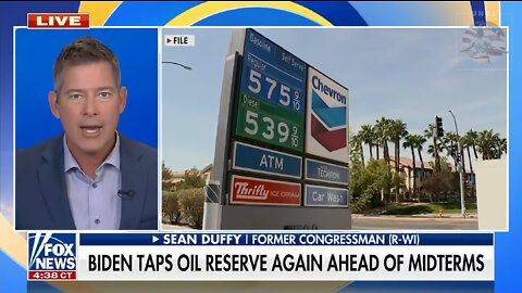 Sean Duffy on Strategic Petroleum Reserve at a 40-year low: ‘Democrats are they got caught’