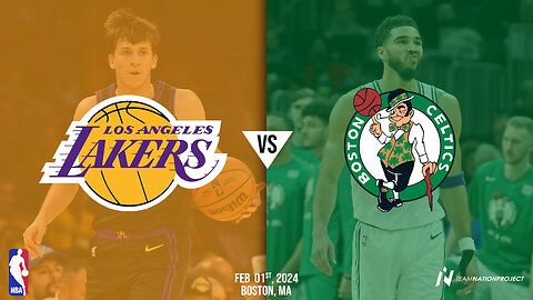 NBA LAL LAKERS VS BOS CELTICS Full Game Highlights | FEB 01, 2024