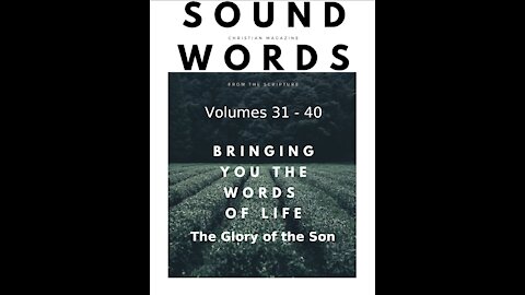 Sound Words, The Glory of the Son